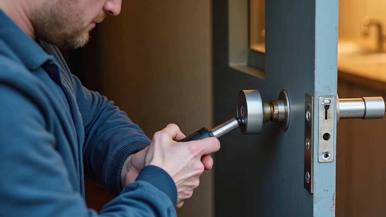 Clé cassée dans le cylindre, extraction et remplacement